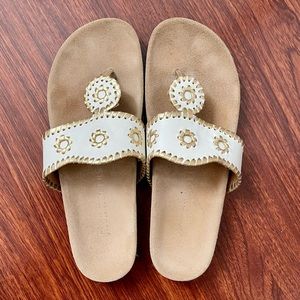 Jack Rogers Comfort Jacks Size 9.5 EUC